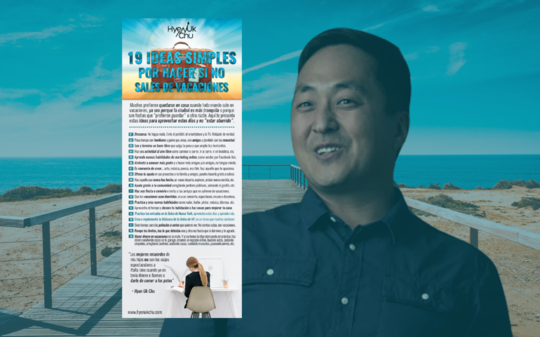 [INFOGRAFÍA] 19 Ideas Simples Por Hacer Si No Sales De Vacaciones – Hyenuk Chu