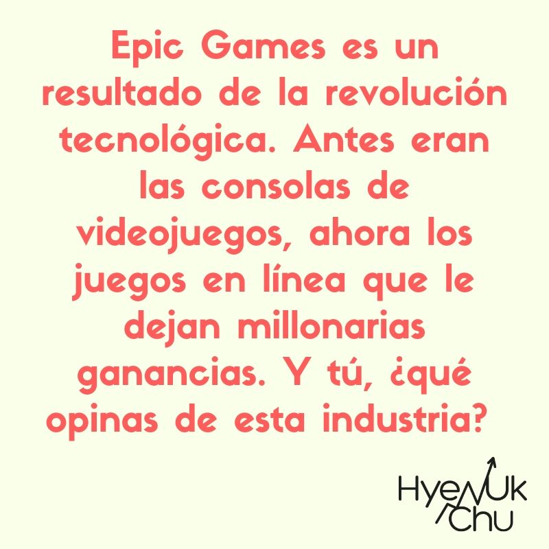Clave sobre Epic Games - Hyenuk Chu