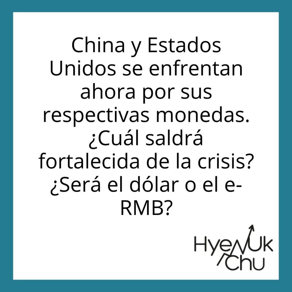 Clave sobre el Dólar, USA y China - Hyenuk Chu