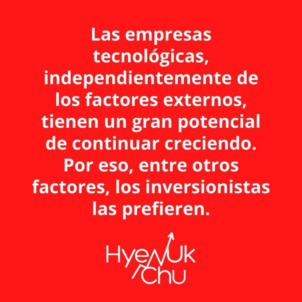 Dato sobre las acciones de tecnología – Hyenuk Chu