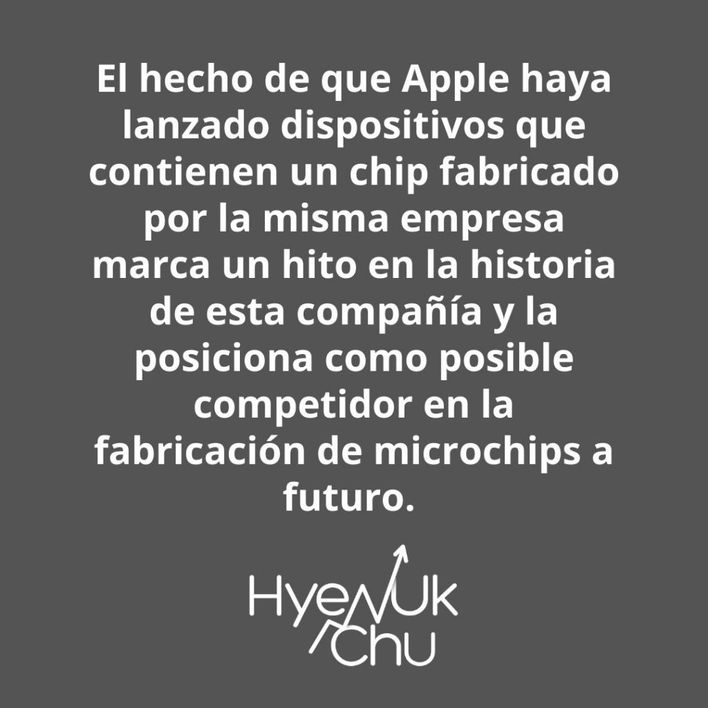 Consecuencia de los lanzamientos de Apple – Hyenuk Chu