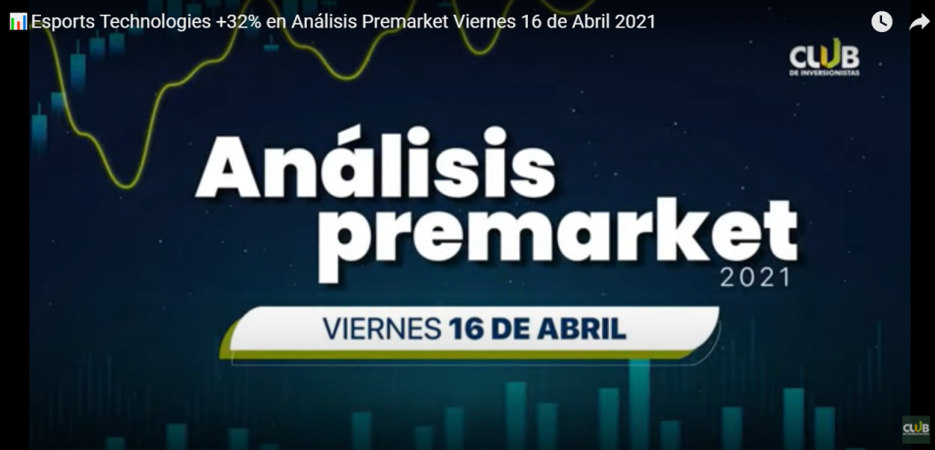 CDI ofrece servicios pagos y gratuitos, como los análisis premarket que transmitimos por YouTube