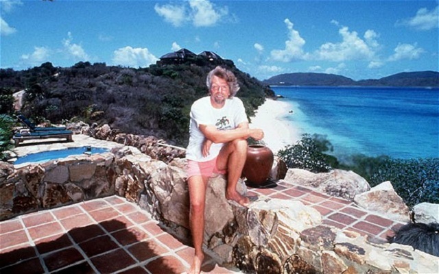 Richard Branson posee varias islas