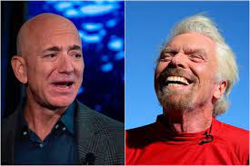 Richard Branson y Jeff Bezos: ¿quién llegará primero al espacio?