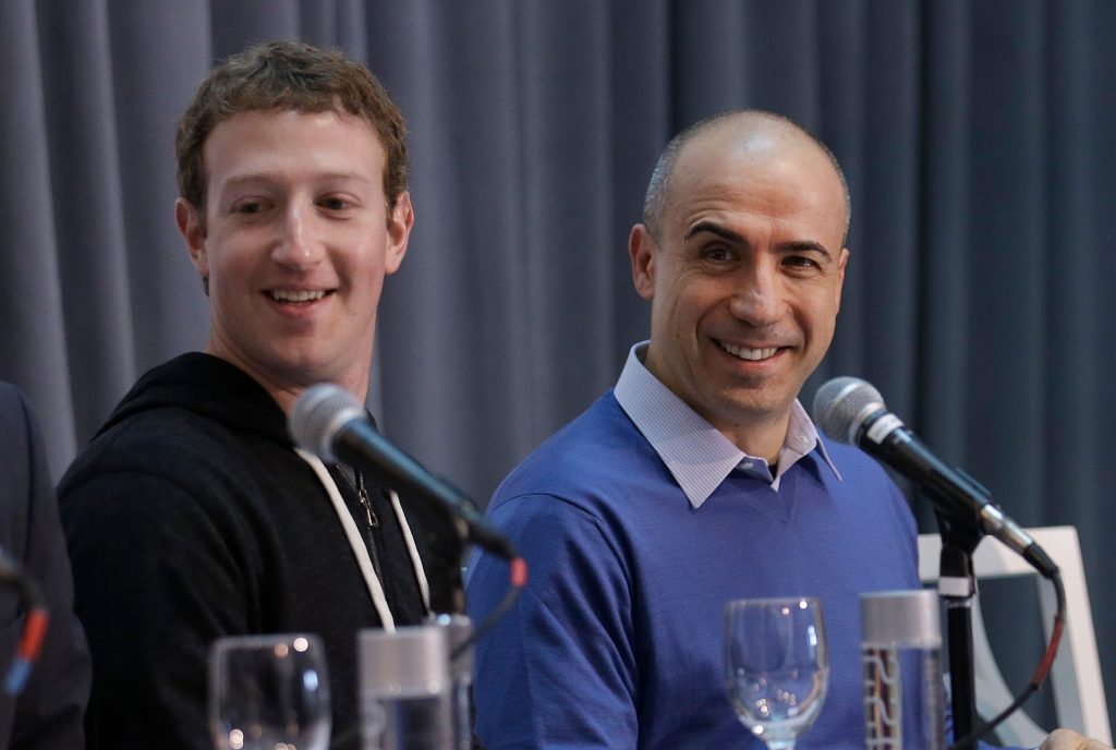 Mark Zuckerberg y Yuri Milner desarrollan proyectos juntos