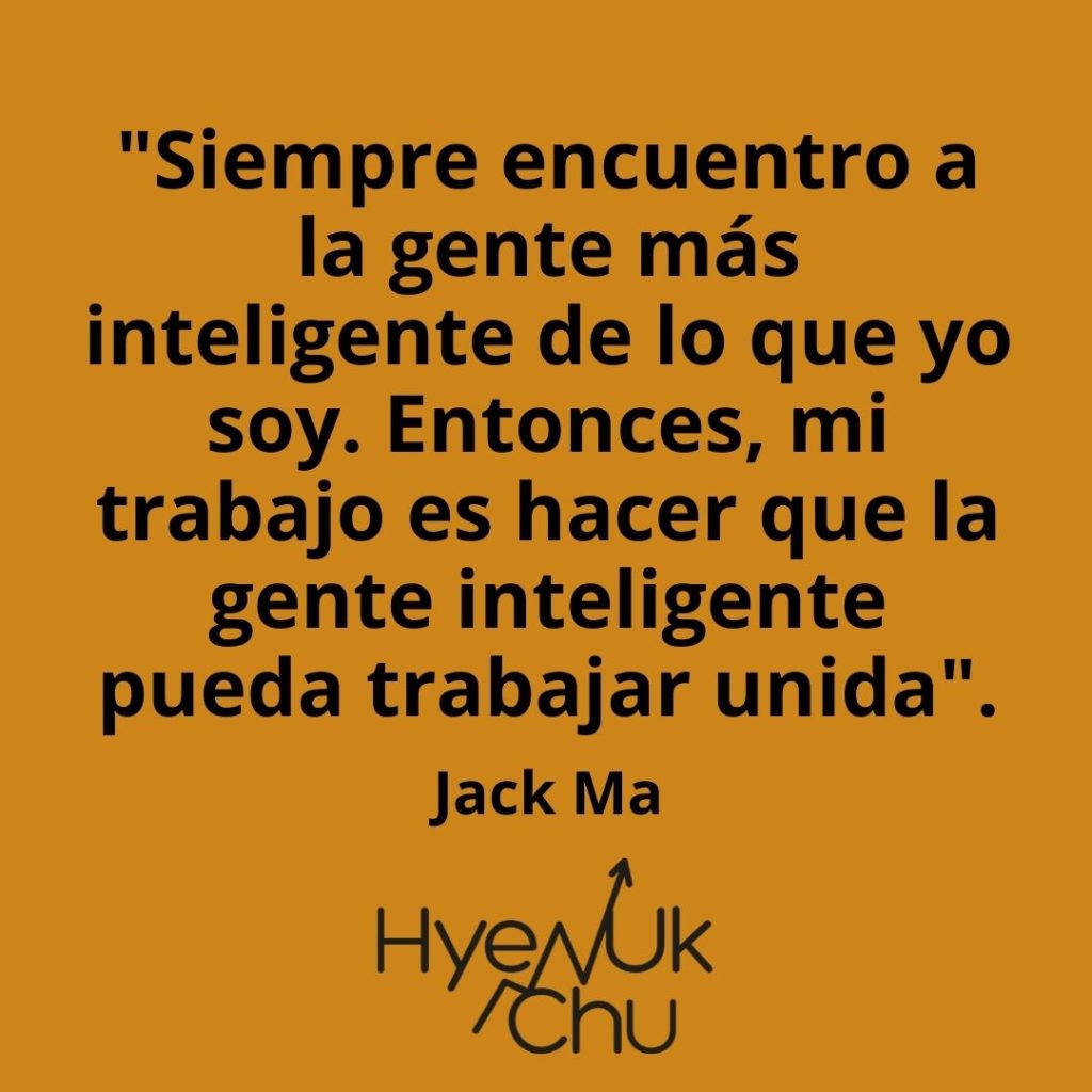 Frase de Jack Ma
